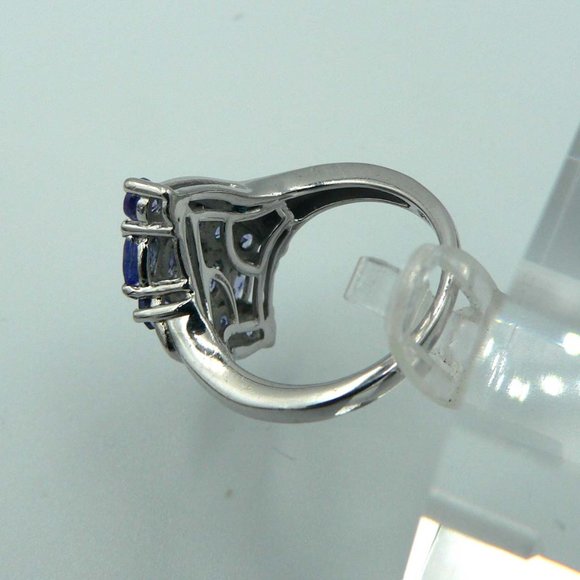 Genuine Tanzanite (Ovl) Ring Size 7 NWOT - Picture 4 of 4